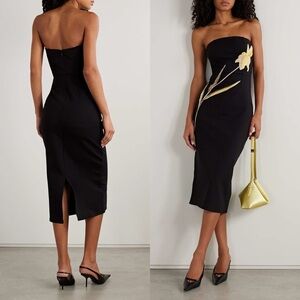 STAUD Brooke Dress in Botanical Shadows M